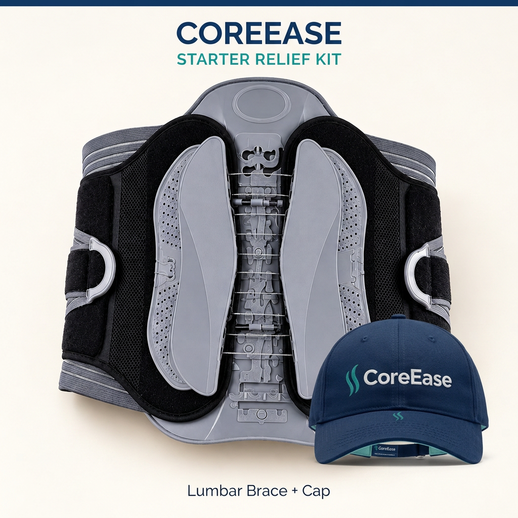 COREEASE Lumbar Support Back Brace