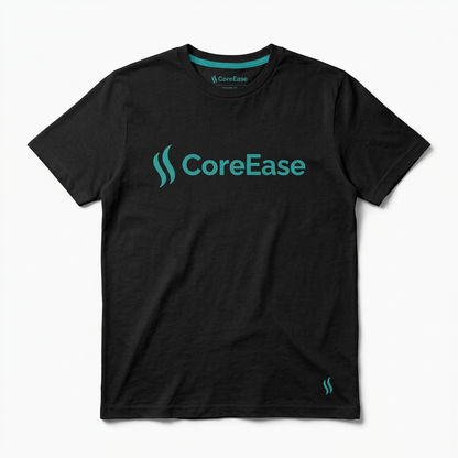 Black studio T-shirt