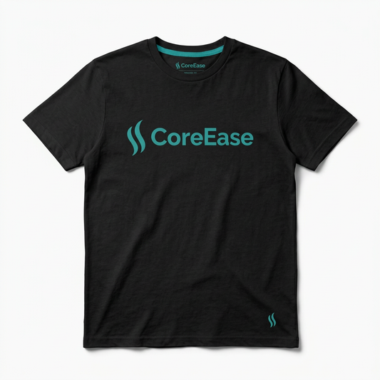 Black studio T-shirt
