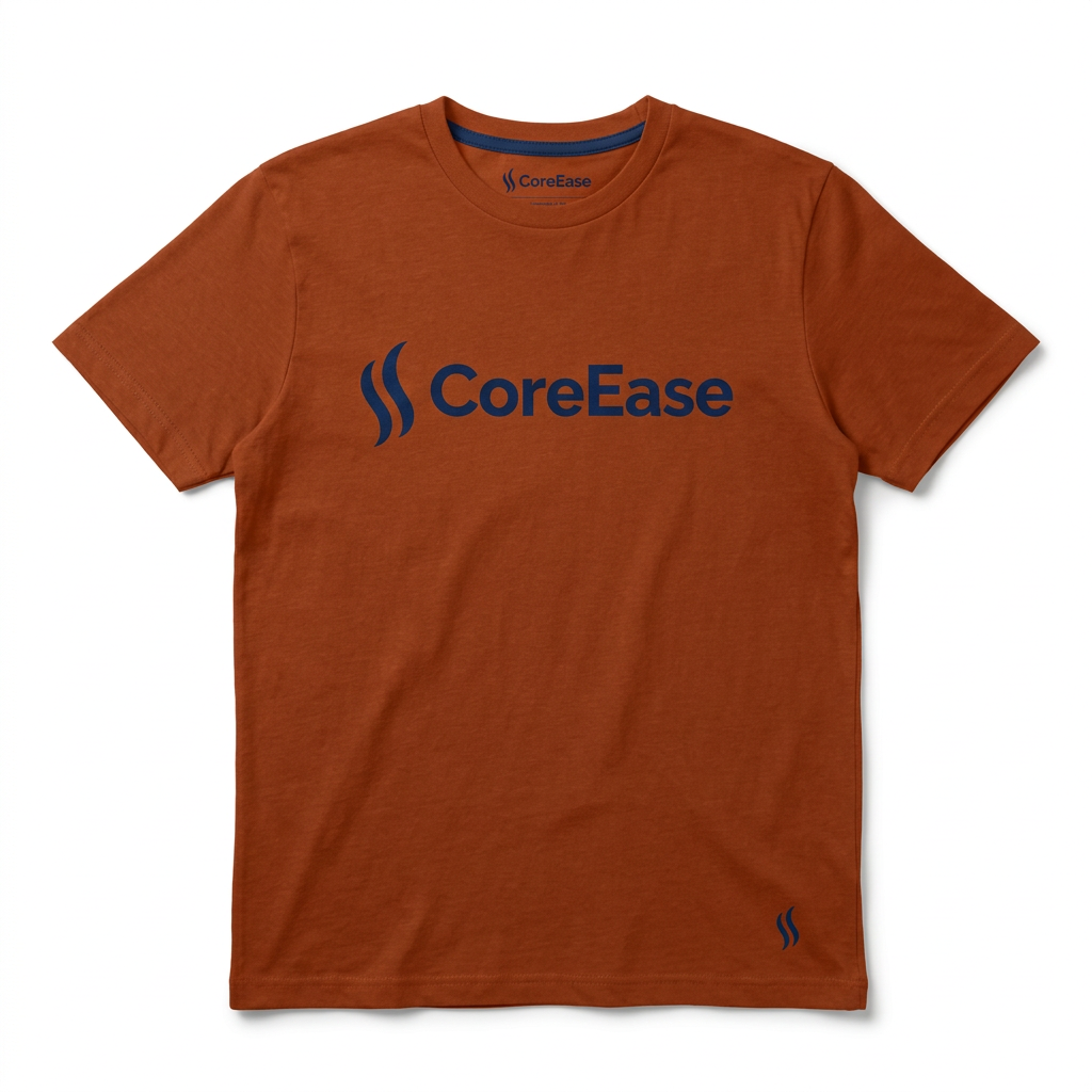Burnt Orange studio T-shirt