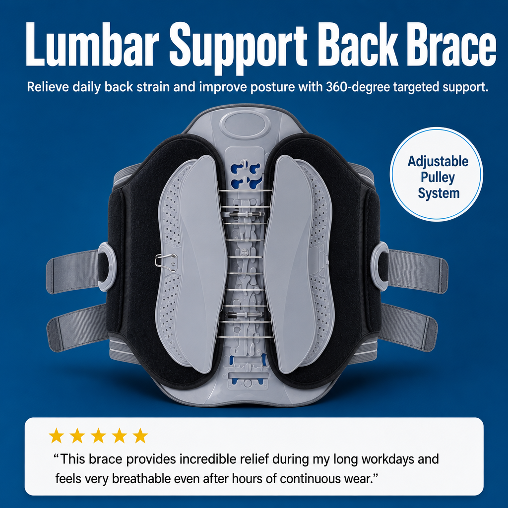 COREEASE Lumbar Support Back Brace